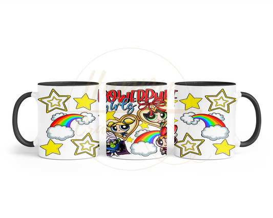 Bright Little Heroes-534 Mugs - 534-11OZ-Black