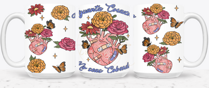 Aguanta Corazon-504 Mugs - 504-15OZ-White