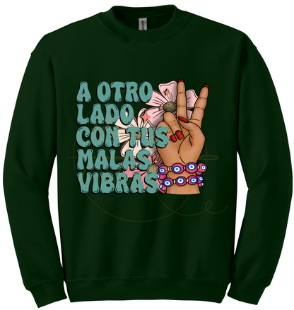 A Otro Lado-517 Sweatshirt - 517-S-Forest Green, 517-M-Forest Green, 517-L-Forest Green, 517-XL-Forest Green, 517-2XL-Forest Green, 517-3XL-Forest Green