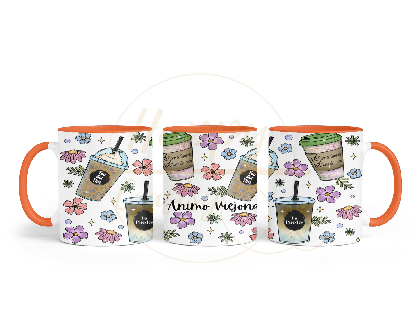 Animo Viejona-502 Mugs - 502-11OZ-Orange