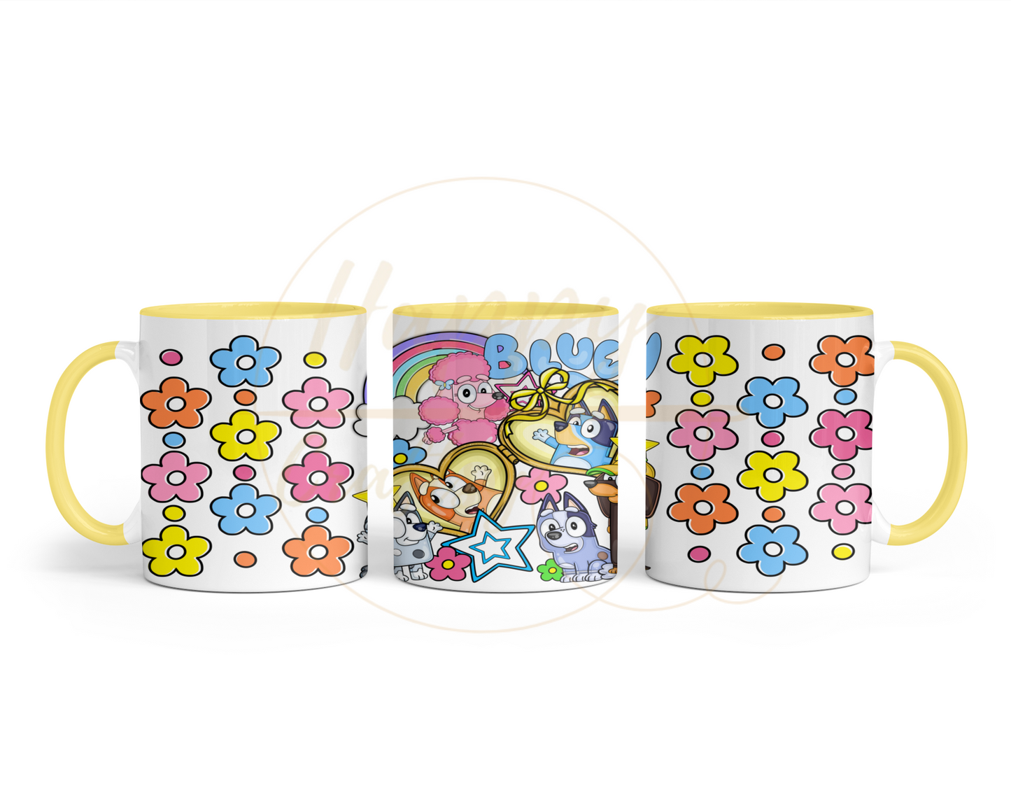 Joyful Journey: Friends and Fun Await-528 Mugs - 528-11OZ-Yellow