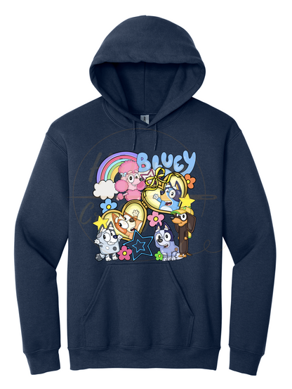 Joyful Journey: Friends and Fun Await-528 Hoodie - 528-S-Navy, 528-M-Navy, 528-L-Navy, 528-XL-Navy, 528-2XL-Navy, 528-3XL-Navy