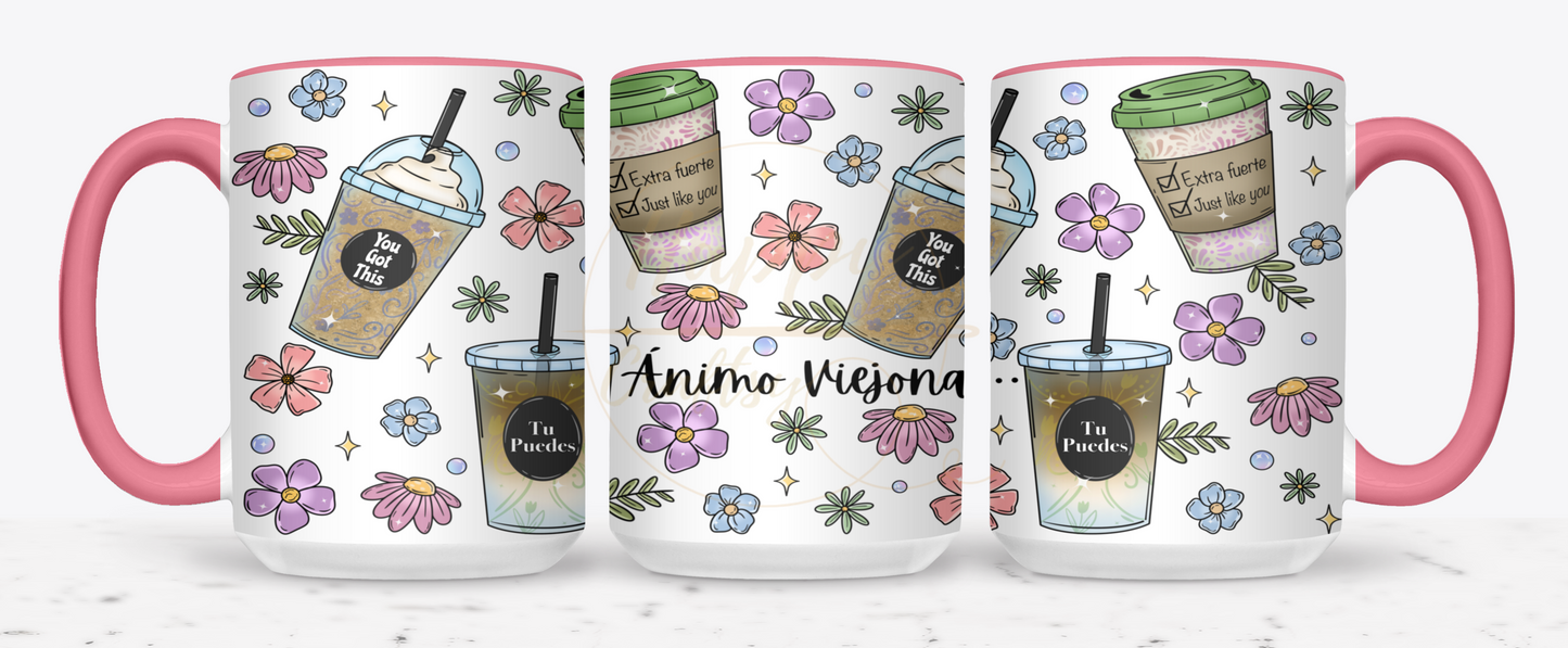 Animo Viejona-502 Mugs - 502-15OZ-Pink