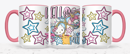 Cute Squad Glow Up-530 Mugs - 530-15OZ-Pink