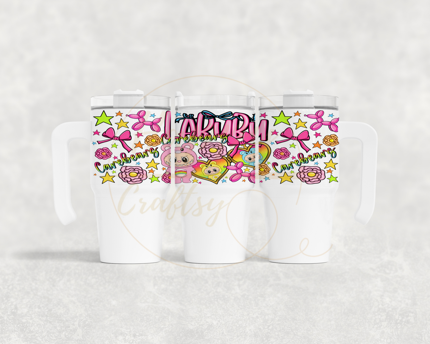 Colorful Friends Parade-541 Tumbler - 541-20OZ Grippy Tumbler-20OZ Grippy Tumbler