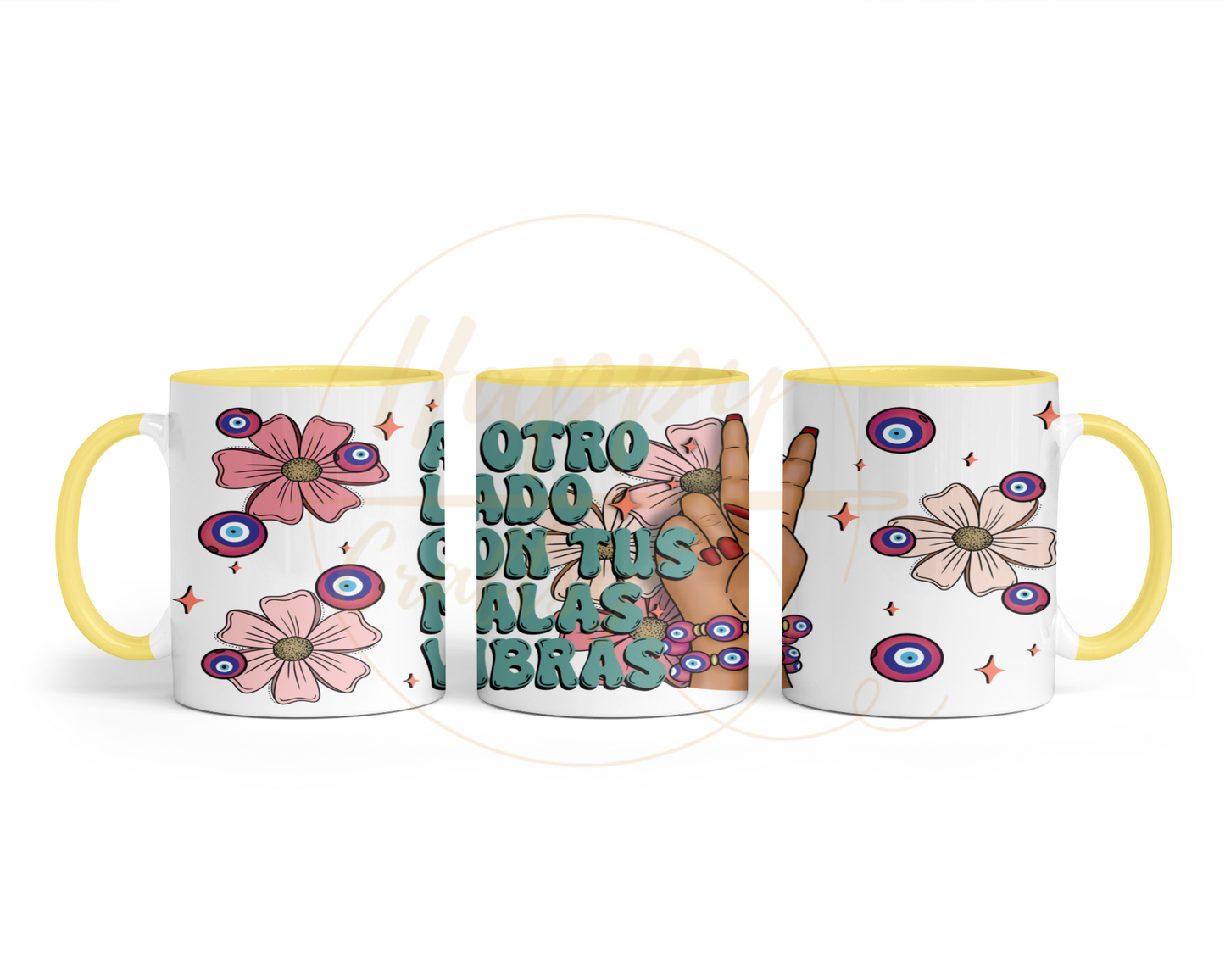 A Otro Lado-517 Mugs - 517-11OZ-Yellow