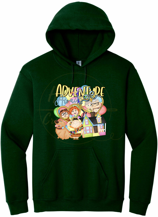 Sky High Adventure Crew-549 Hoodie - 549-S-Forest Green, 549-M-Forest Green, 549-L-Forest Green, 549-XL-Forest Green, 549-2XL-Forest Green, 549-3XL-Forest Green