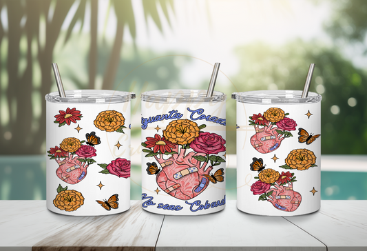 Aguanta Corazon-504 Tumbler - 504-10OZ-White