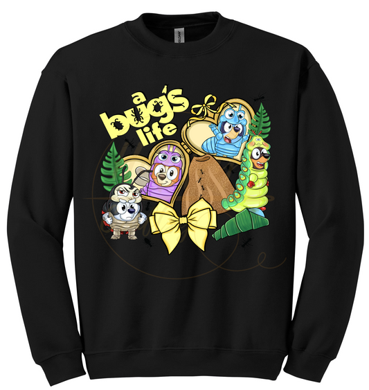 A Bug's Life-526 Sweatshirt - 526-S-Black, 526-M-Black, 526-L-Black, 526-XL-Black, 526-2XL-Black, 526-3XL-Black