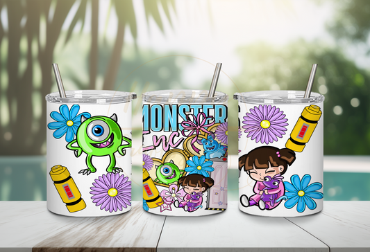 Colorful Monster Crew-543 Tumbler - 543-10OZ-White