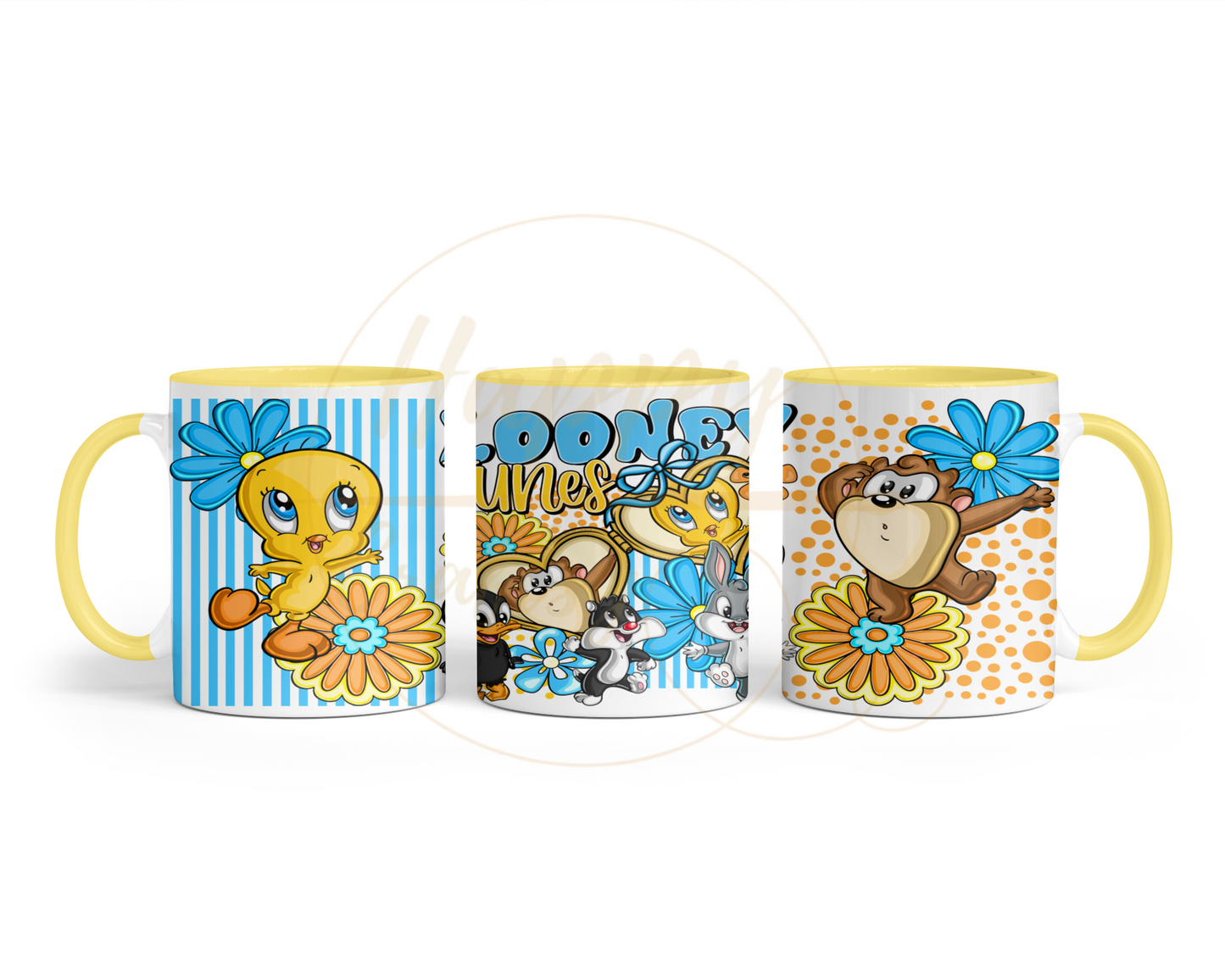 Tiny Friends Adventure-555 Mugs - 555-11OZ-Yellow