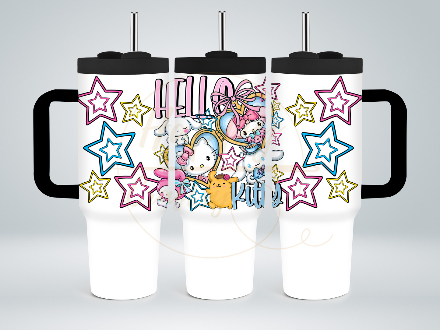 Cute Squad Glow Up-530 Tumbler - 530-40OZ-Black