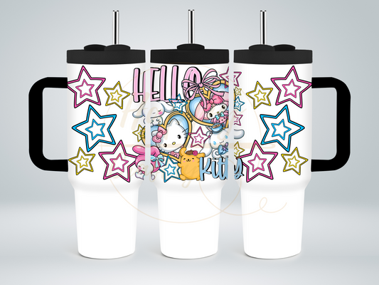 Cute Squad Glow Up-530 Tumbler - 530-40OZ-Black