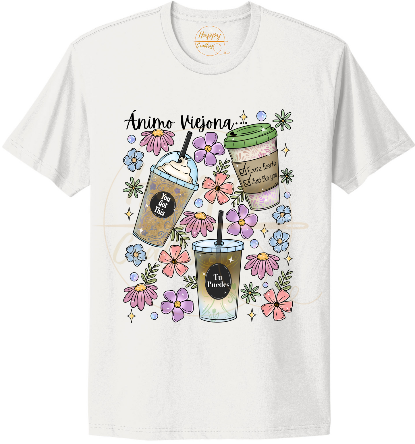 Animo Viejona-502 T-shirt - 502-S-White, 502-M-White, 502-L-White, 502-XL-White, 502-2XL-White, 502-3XL-White