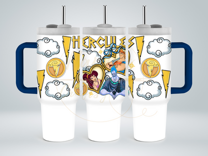 Gods, Love, and Trouble-545 Tumbler - 545-40OZ-Blue