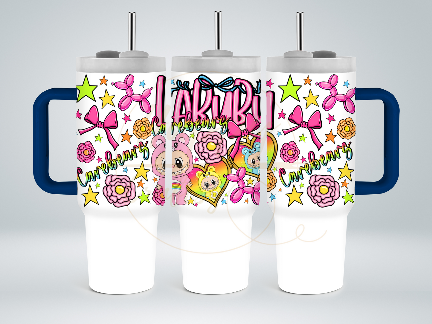 Colorful Friends Parade-541 Tumbler - 541-40OZ-Blue