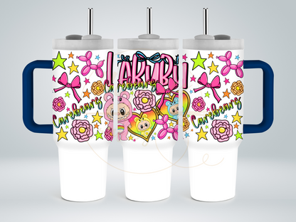 Colorful Friends Parade-541 Tumbler - 541-40OZ-Blue