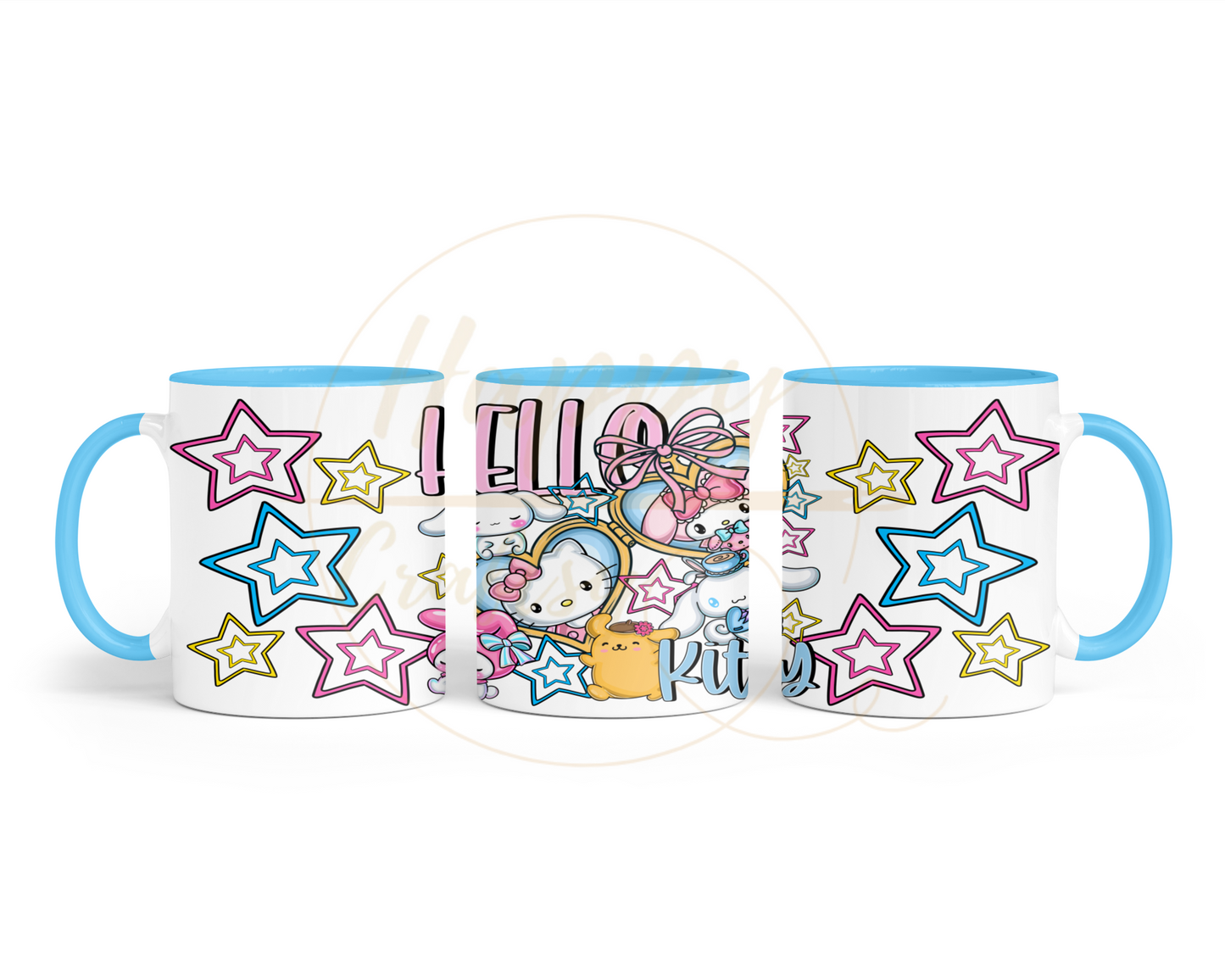 Cute Squad Glow Up-530 Mugs - 530-11OZ-Light Blue