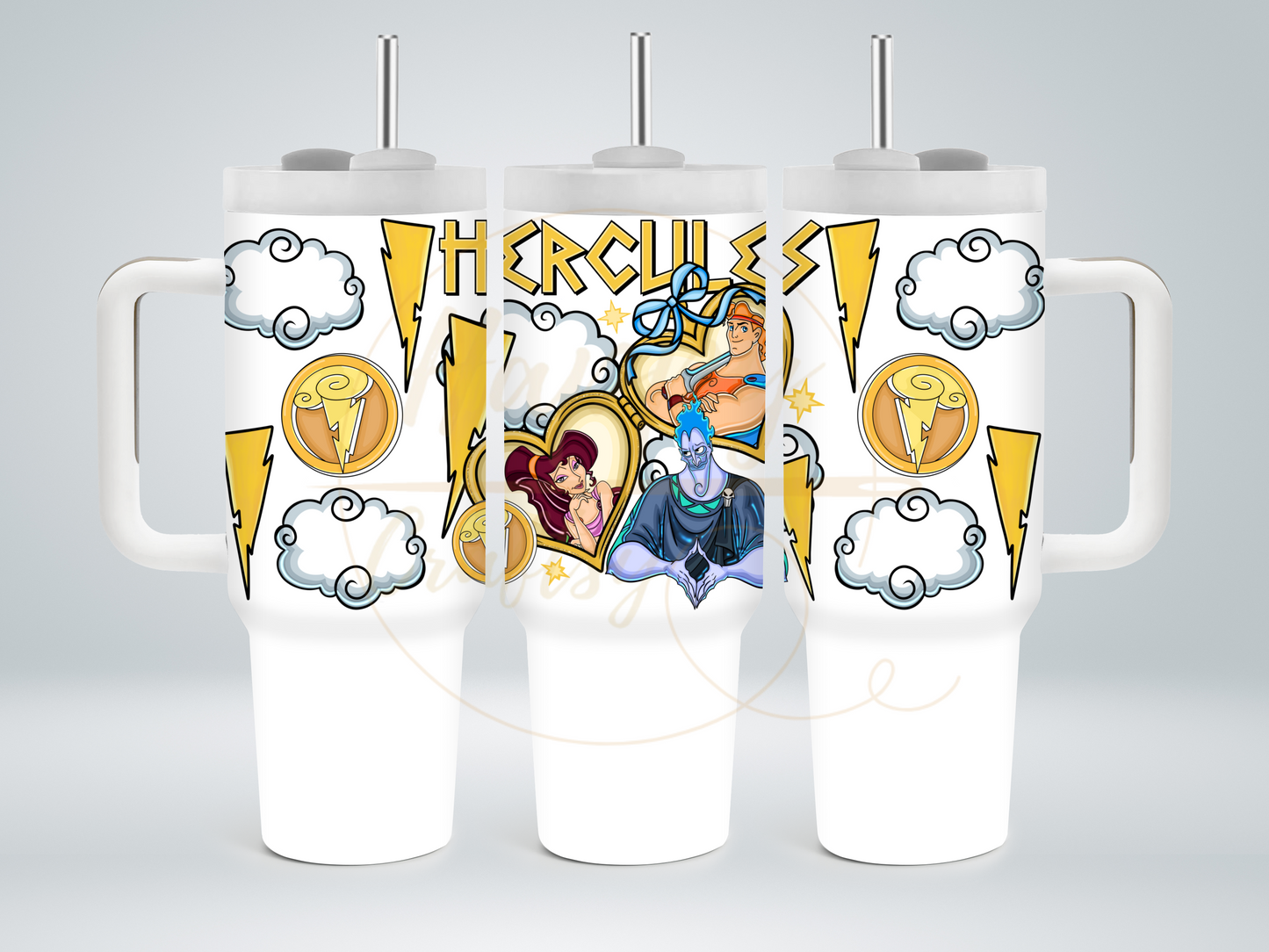 Gods, Love, and Trouble-545 Tumbler - 545-40OZ-White