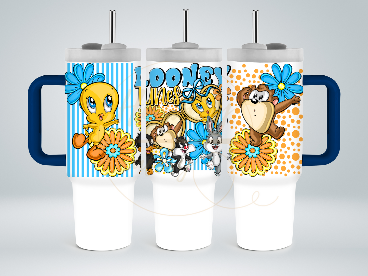Tiny Friends Adventure-555 Tumbler - 555-40OZ-Blue