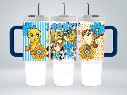 Tiny Friends Adventure-555 Tumbler - 555-40OZ-Blue