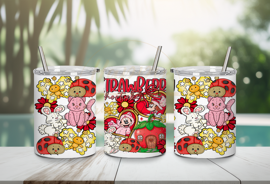 Strawberry Blossom Cottage.-551 Tumbler - 551-10OZ-White
