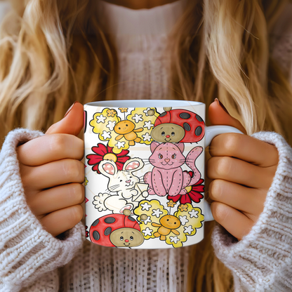 Strawberry Blossom Cottage.-551 Mugs - 551-11OZ-Dark Blue