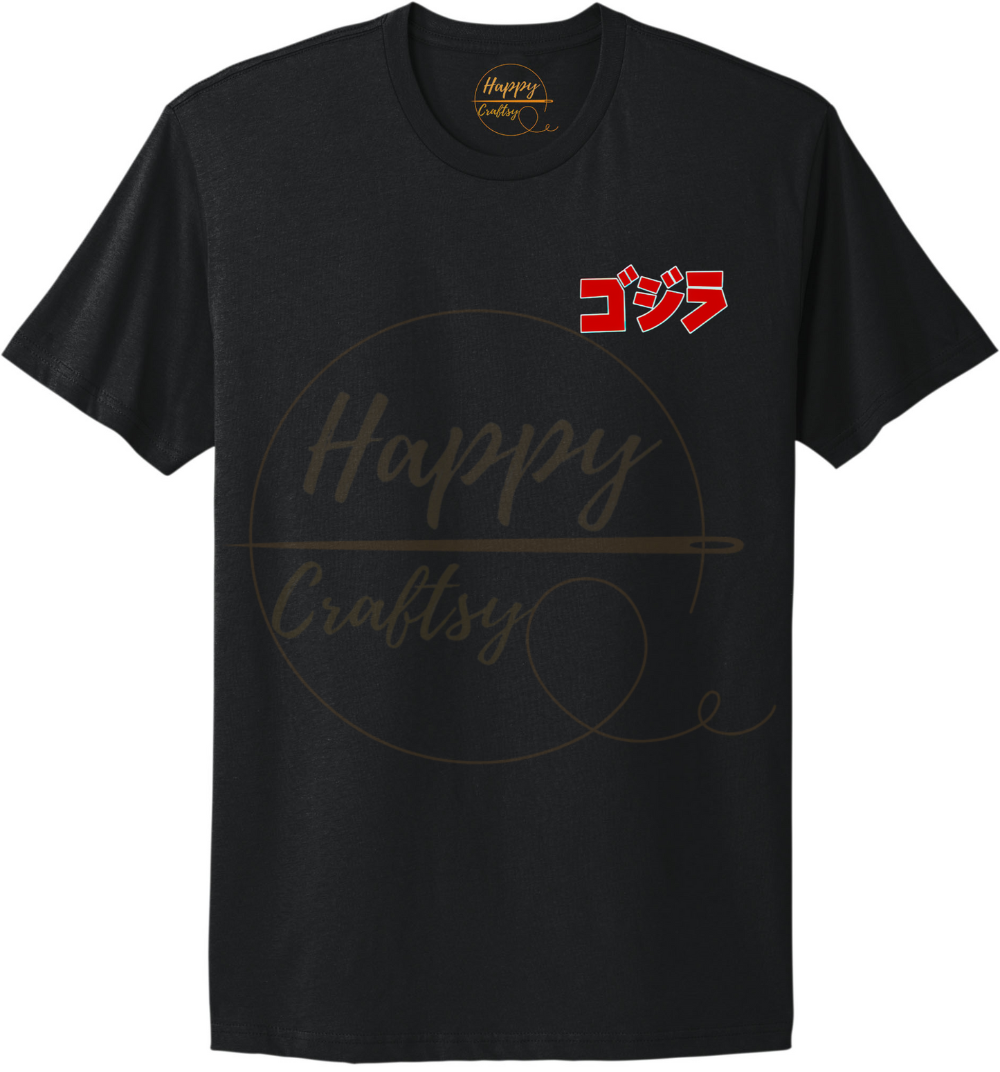 Godzilla Kaiju Alpha-356 T-shirt - 356-S-Black, 356-M-Black, 356-L-Black, 356-XL-Black, 356-2XL-Black, 356-3XL-Black