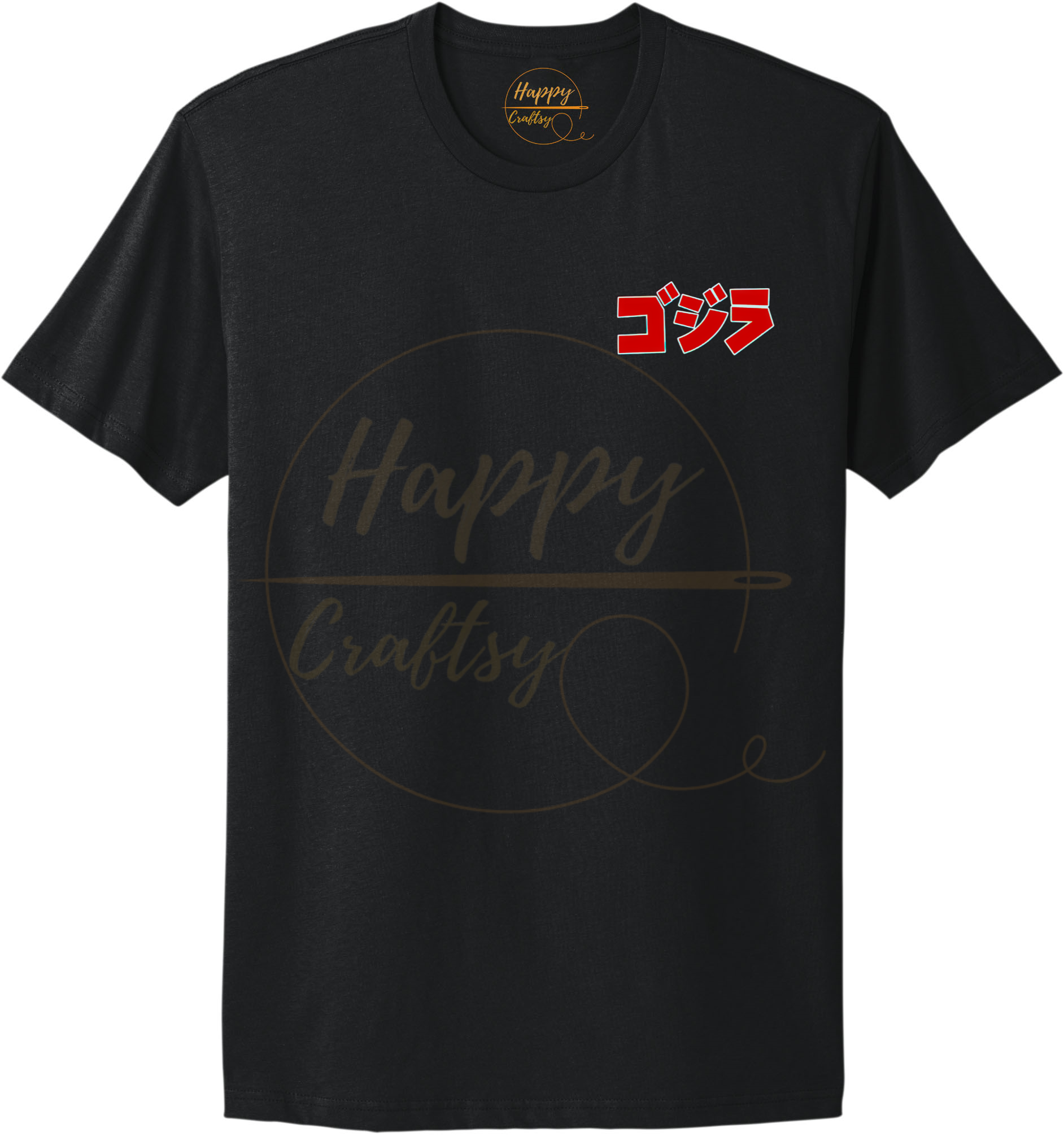 Godzilla Kaiju Alpha-356 T-shirt - 356-S-Black, 356-M-Black, 356-L-Black, 356-XL-Black, 356-2XL-Black, 356-3XL-Black