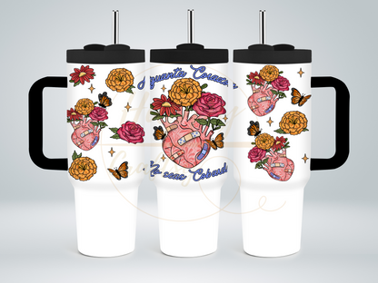 Aguanta Corazon-504 Tumbler - 504-40OZ-Black