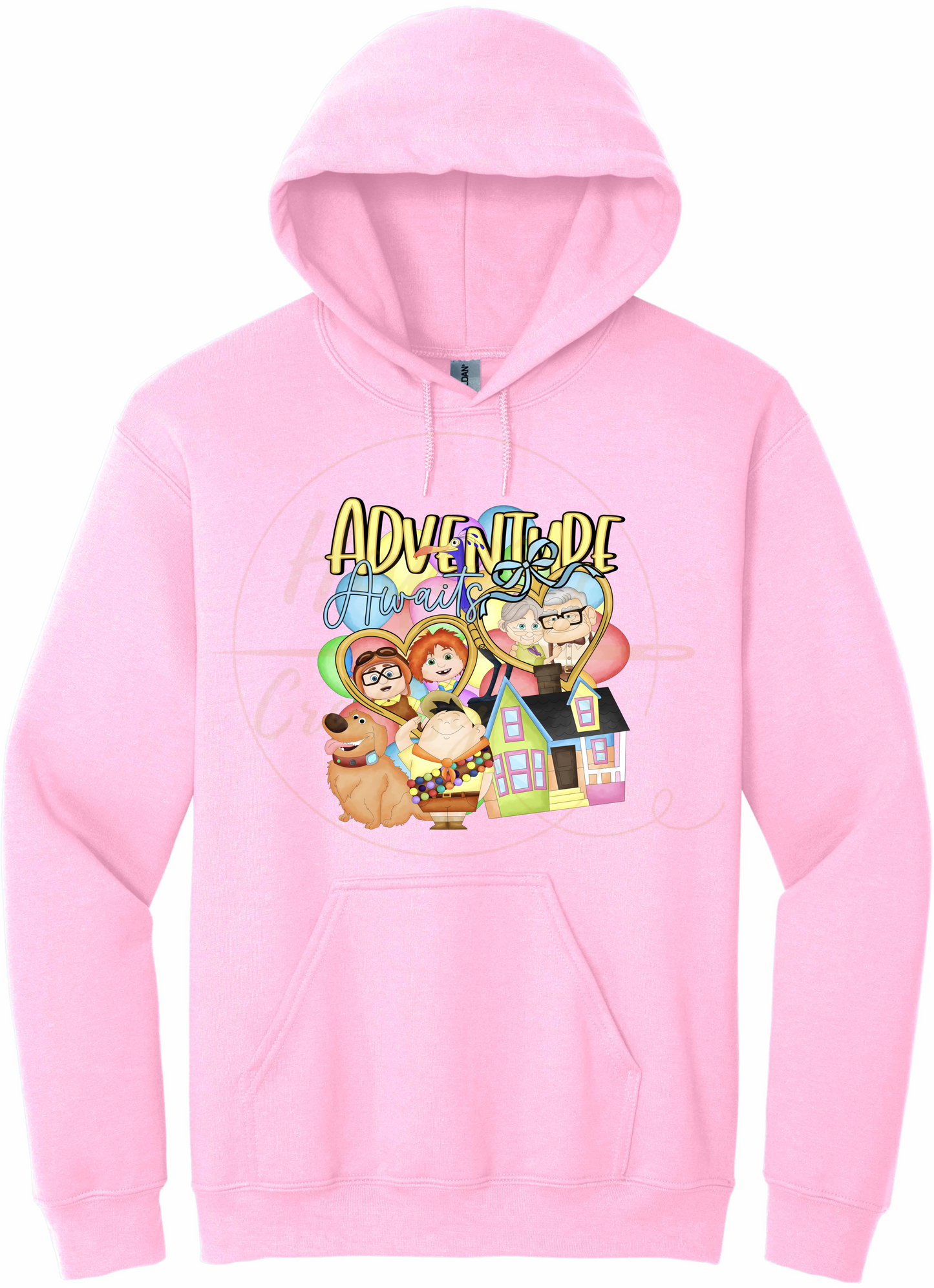 Sky High Adventure Crew-549 Hoodie - 549-S-Light Pink, 549-M-Light Pink, 549-L-Light Pink, 549-XL-Light Pink, 549-2XL-Light Pink, 549-3XL-Light Pink