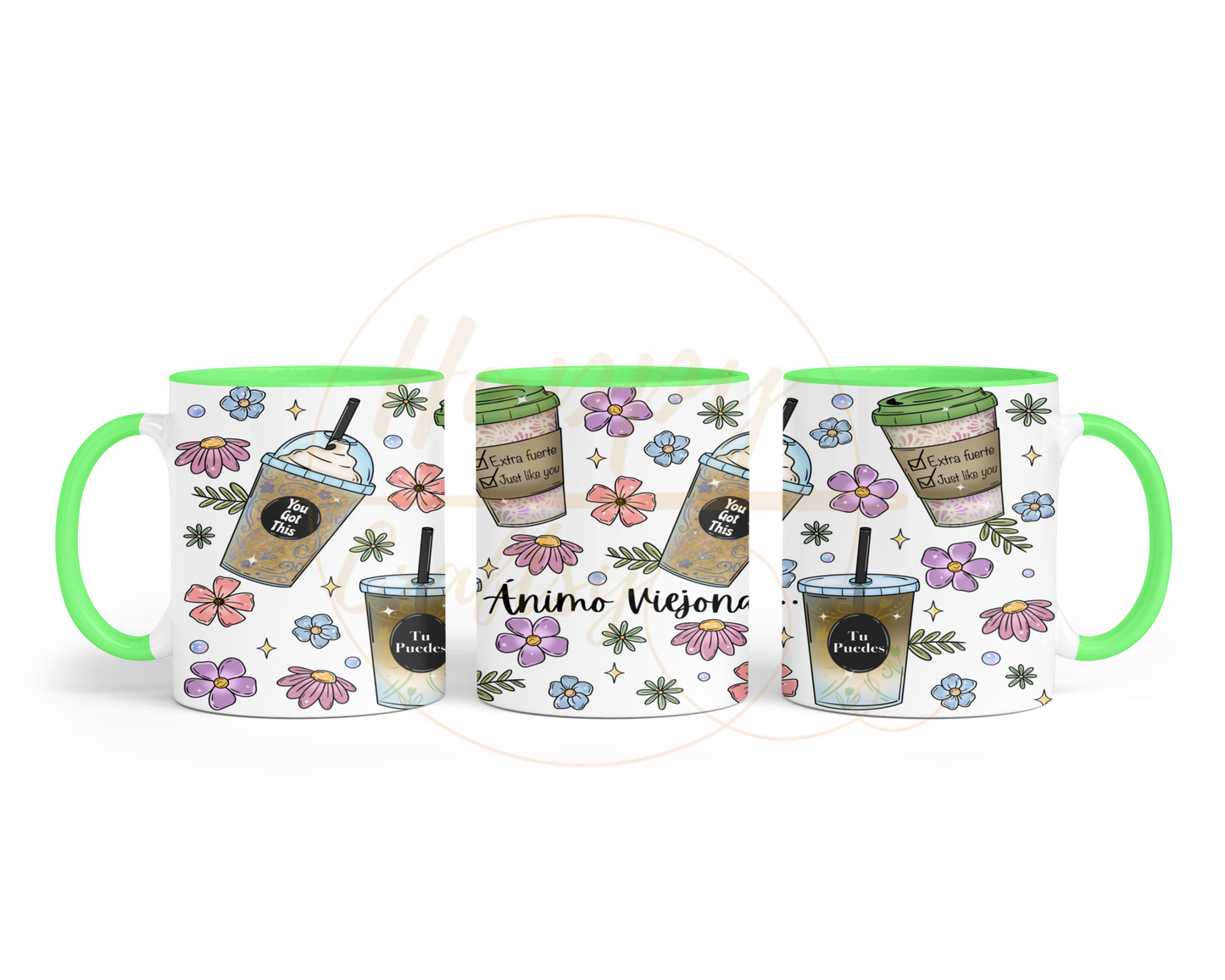 Animo Viejona-502 Mugs - 502-11OZ-Green