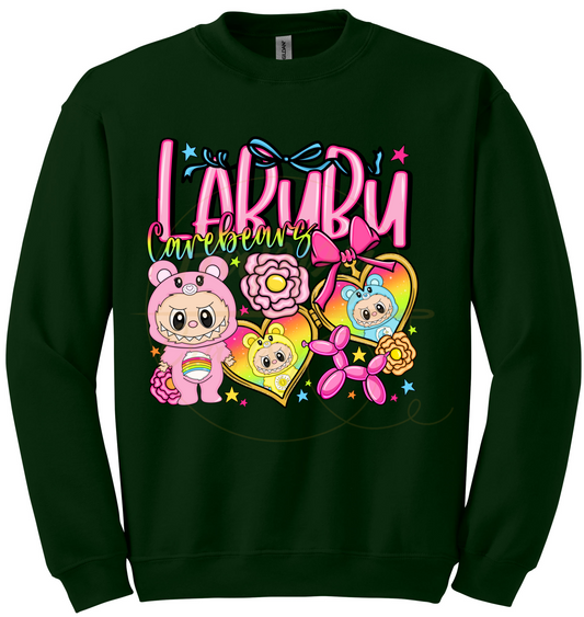 Colorful Friends Parade-541 Sweatshirt - 541-S-Forest Green, 541-M-Forest Green, 541-L-Forest Green, 541-XL-Forest Green, 541-2XL-Forest Green, 541-3XL-Forest Green