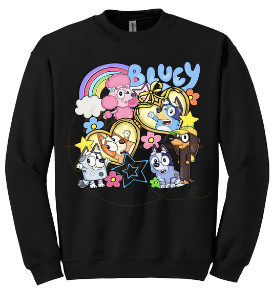Joyful Journey: Friends and Fun Await-528 Sweatshirt - 528-S-Black, 528-M-Black, 528-L-Black, 528-XL-Black, 528-2XL-Black, 528-3XL-Black