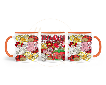 Strawberry Blossom Cottage.-551 Mugs - 551-11OZ-Orange