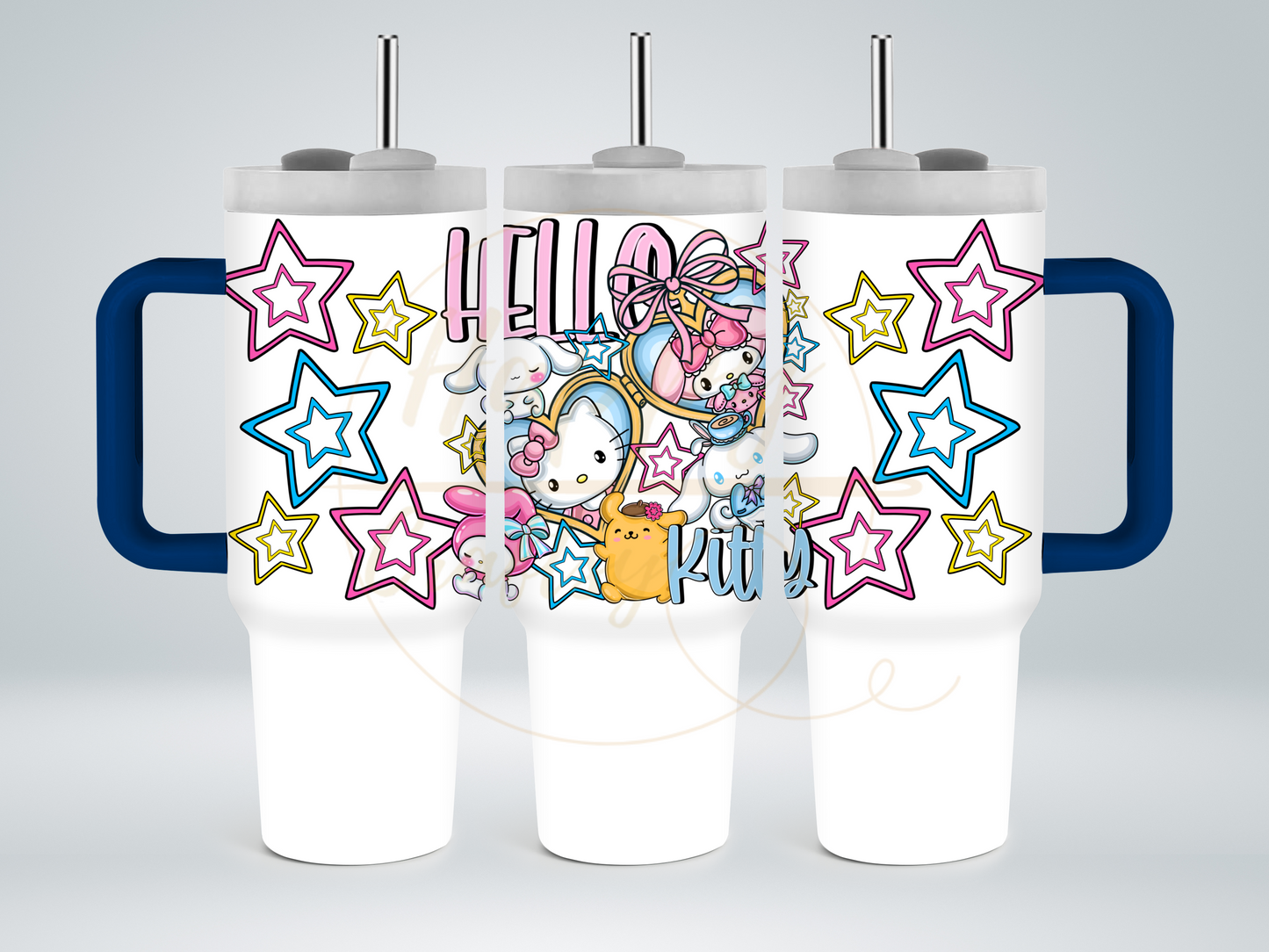 Cute Squad Glow Up-530 Tumbler - 530-40OZ-Blue