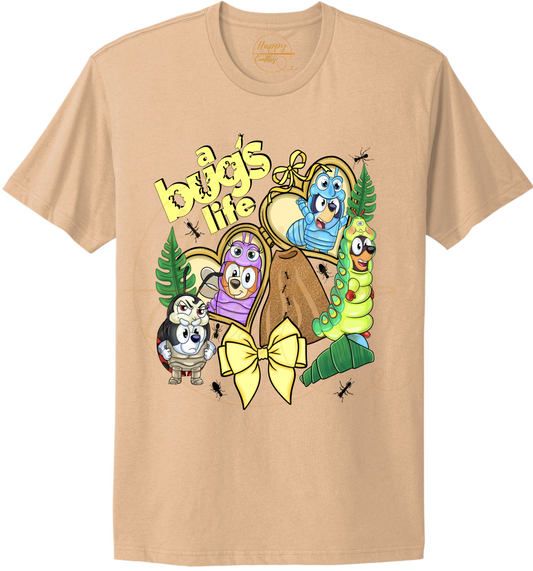 A Bug's Life-526 T-shirt - 526-S-Cream, 526-M-Cream, 526-L-Cream, 526-XL-Cream, 526-2XL-Cream, 526-3XL-Cream