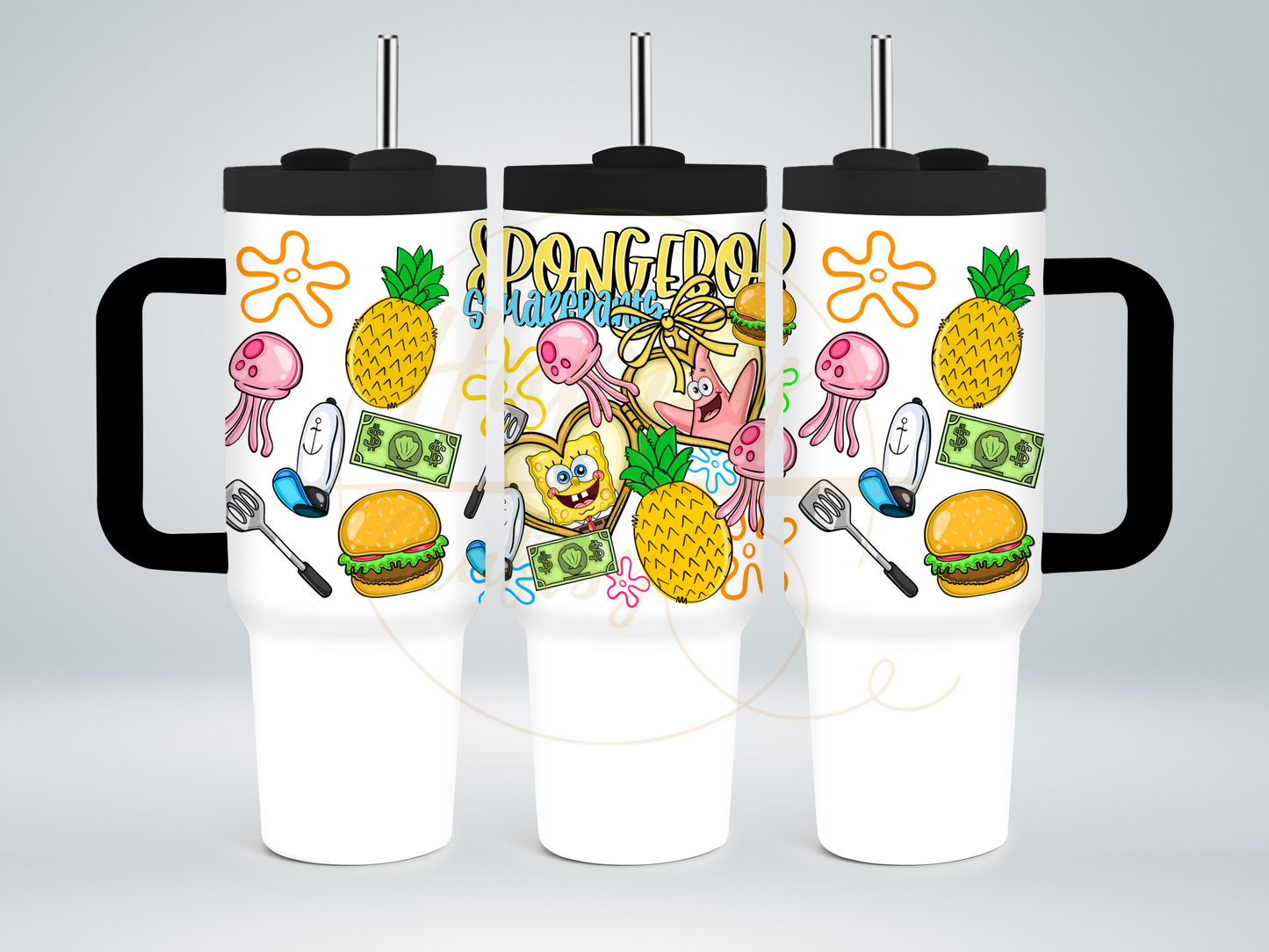 Undersea Fun Vibes-557 Tumbler - 557-40OZ-Black