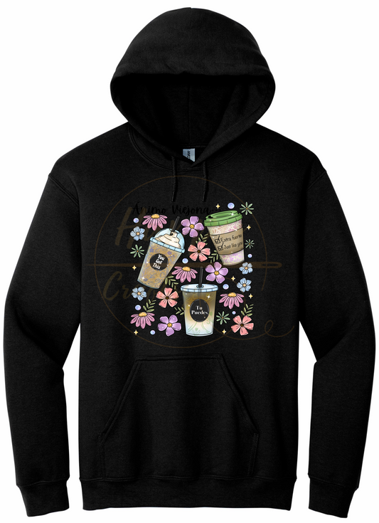 Animo Viejona-502 Hoodie - 502-S-Black, 502-M-Black, 502-L-Black, 502-XL-Black, 502-2XL-Black, 502-3XL-Black