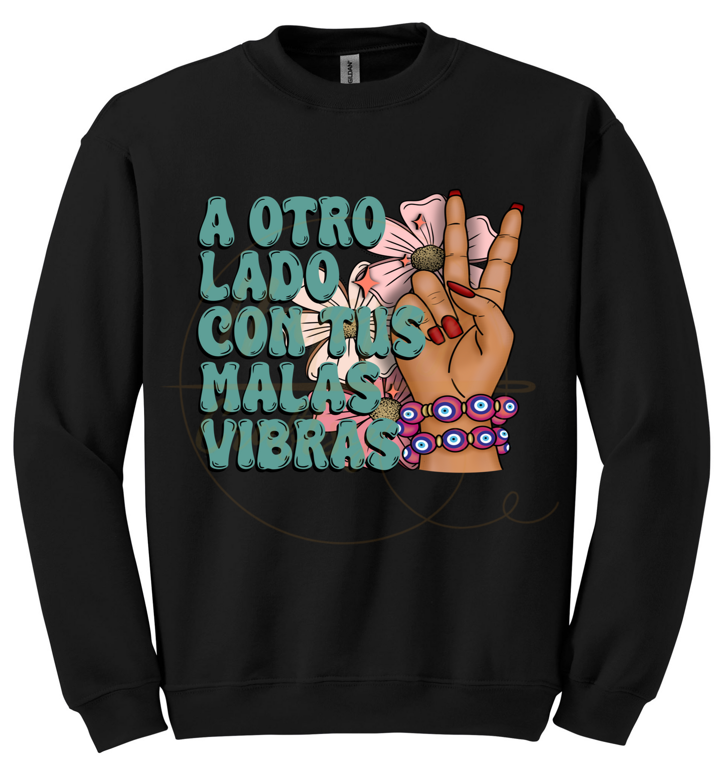 A Otro Lado-517 Sweatshirt - 517-S-Black, 517-M-Black, 517-L-Black, 517-XL-Black, 517-2XL-Black, 517-3XL-Black