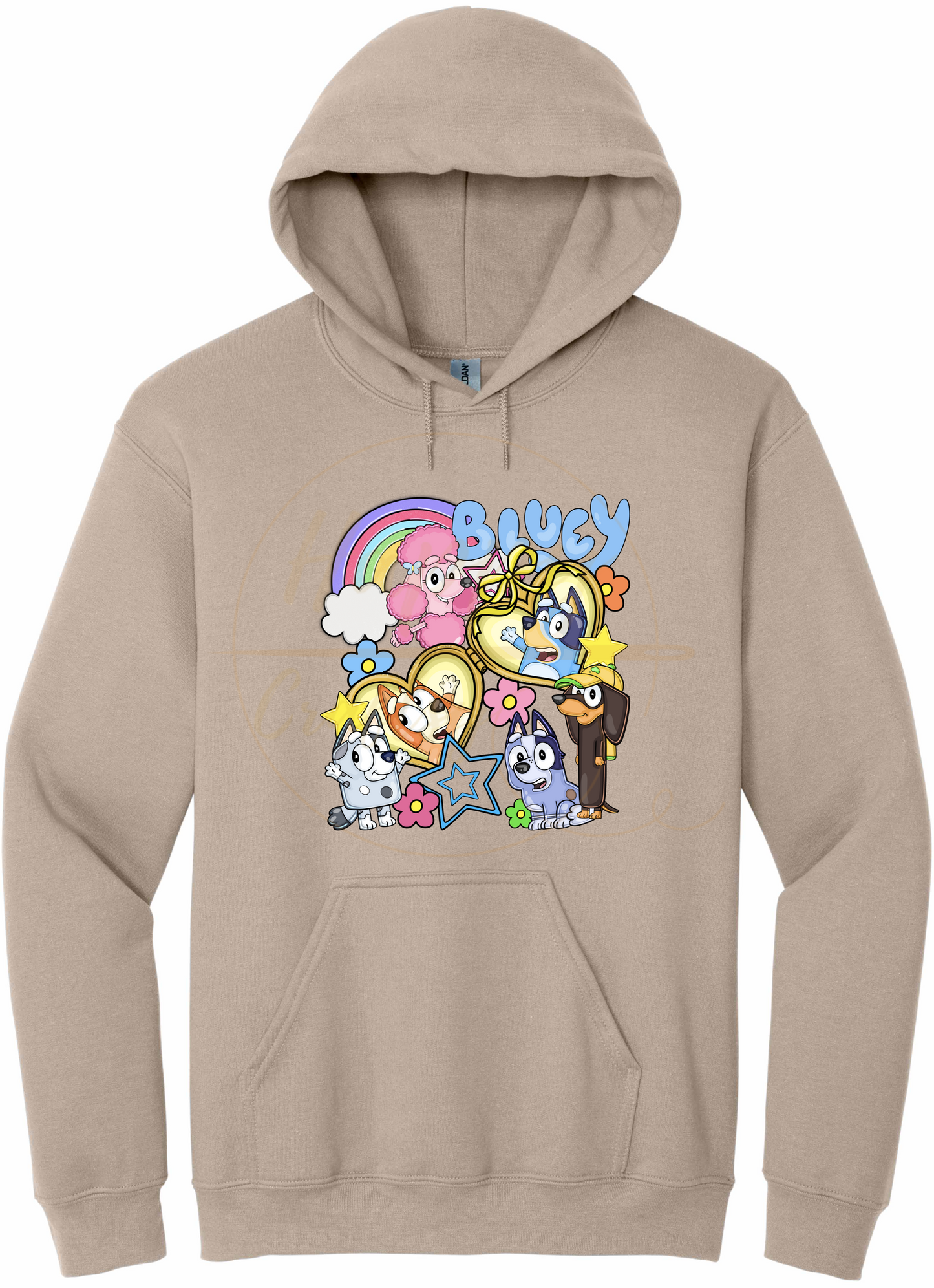 Joyful Journey: Friends and Fun Await-528 Hoodie - 528-S-Sand, 528-M-Sand, 528-L-Sand, 528-XL-Sand, 528-2XL-Sand, 528-3XL-Sand