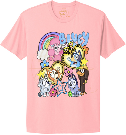 Joyful Journey: Friends and Fun Await-528 T-shirt - 528-S-Light Pink, 528-M-Light Pink, 528-L-Light Pink, 528-XL-Light Pink, 528-2XL-Light Pink, 528-3XL-Light Pink