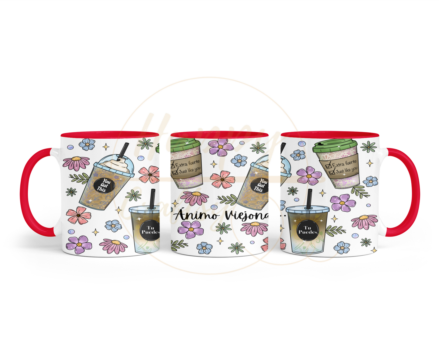 Animo Viejona-502 Mugs - 502-11OZ-Red