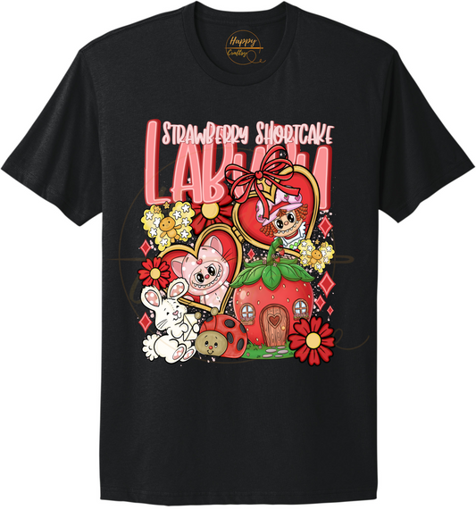 Sweet Berry Garden Friends-554 T-shirt - 554-S-Black, 554-M-Black, 554-L-Black, 554-XL-Black, 554-2XL-Black, 554-3XL-Black