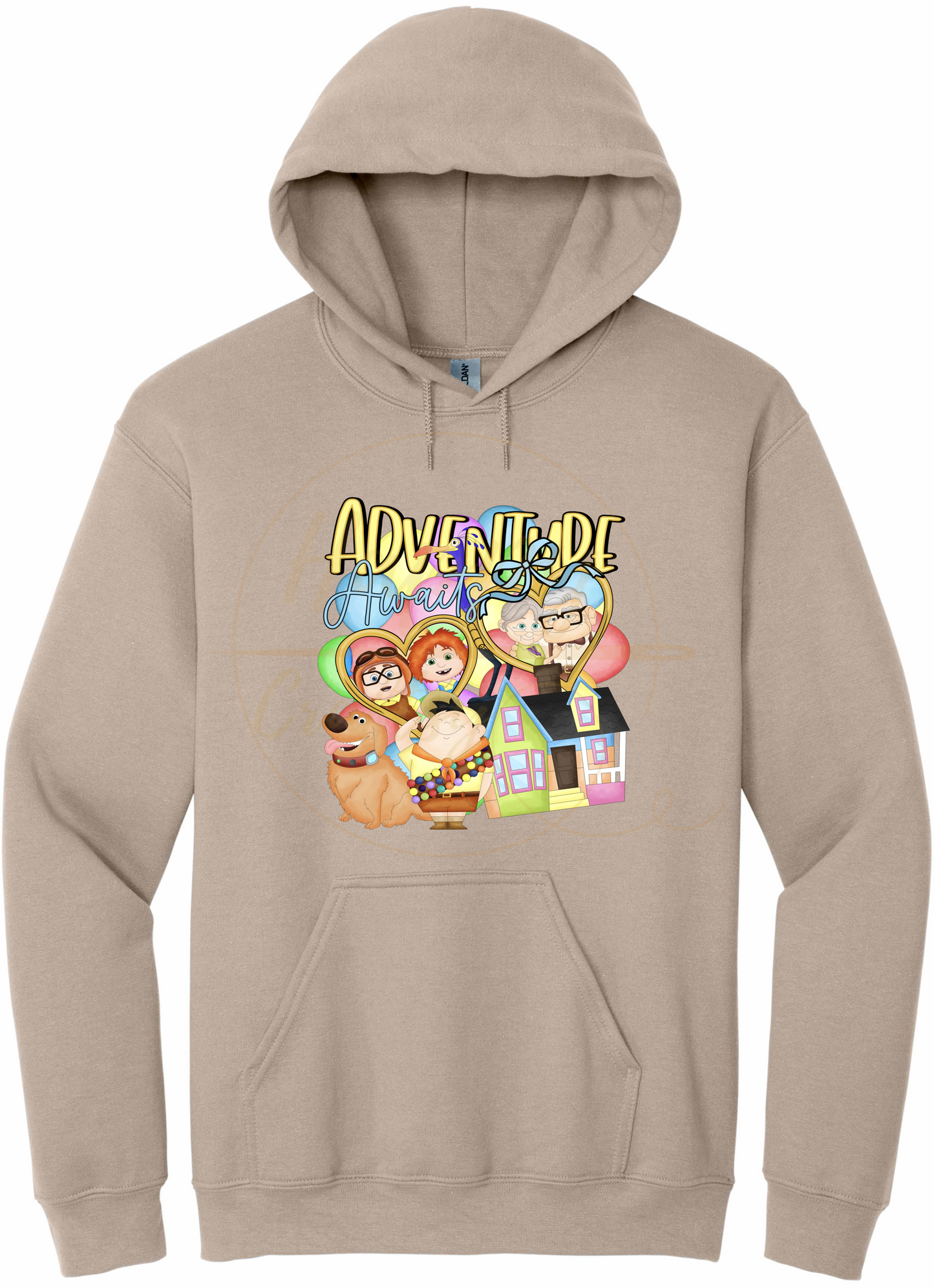 Sky High Adventure Crew-549 Hoodie - 549-S-Sand, 549-M-Sand, 549-L-Sand, 549-XL-Sand, 549-2XL-Sand, 549-3XL-Sand