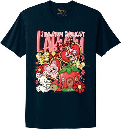 Sweet Berry Garden Friends-554 T-shirt - 554-S-Midnight Navy, 554-M-Midnight Navy, 554-L-Midnight Navy, 554-XL-Midnight Navy, 554-2XL-Midnight Navy, 554-3XL-Midnight Navy