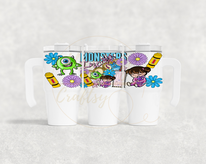 Colorful Monster Crew-543 Tumbler - 543-20OZ Grippy Tumbler-20OZ Grippy Tumbler