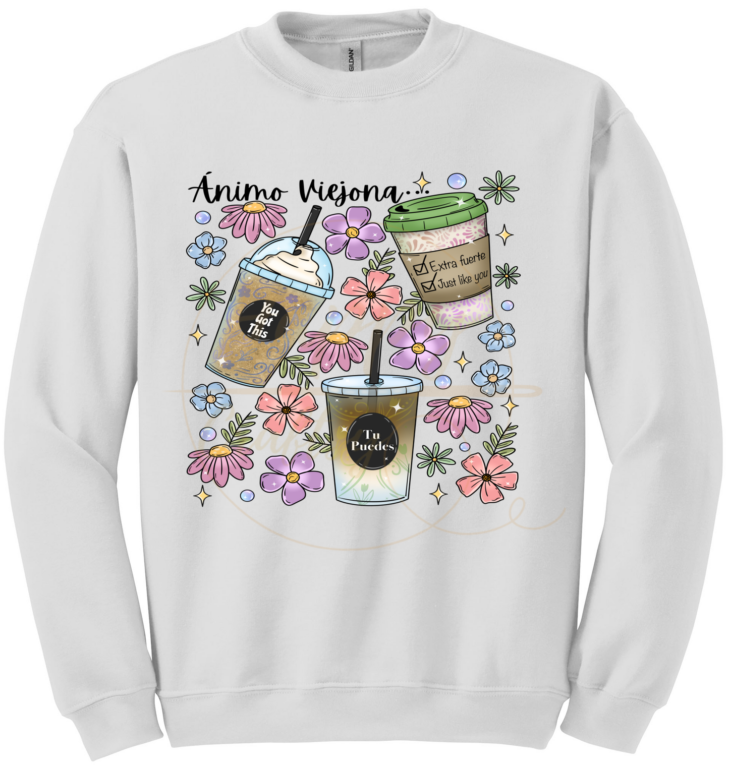 Animo Viejona-502 Sweatshirt - 502-XL-White
