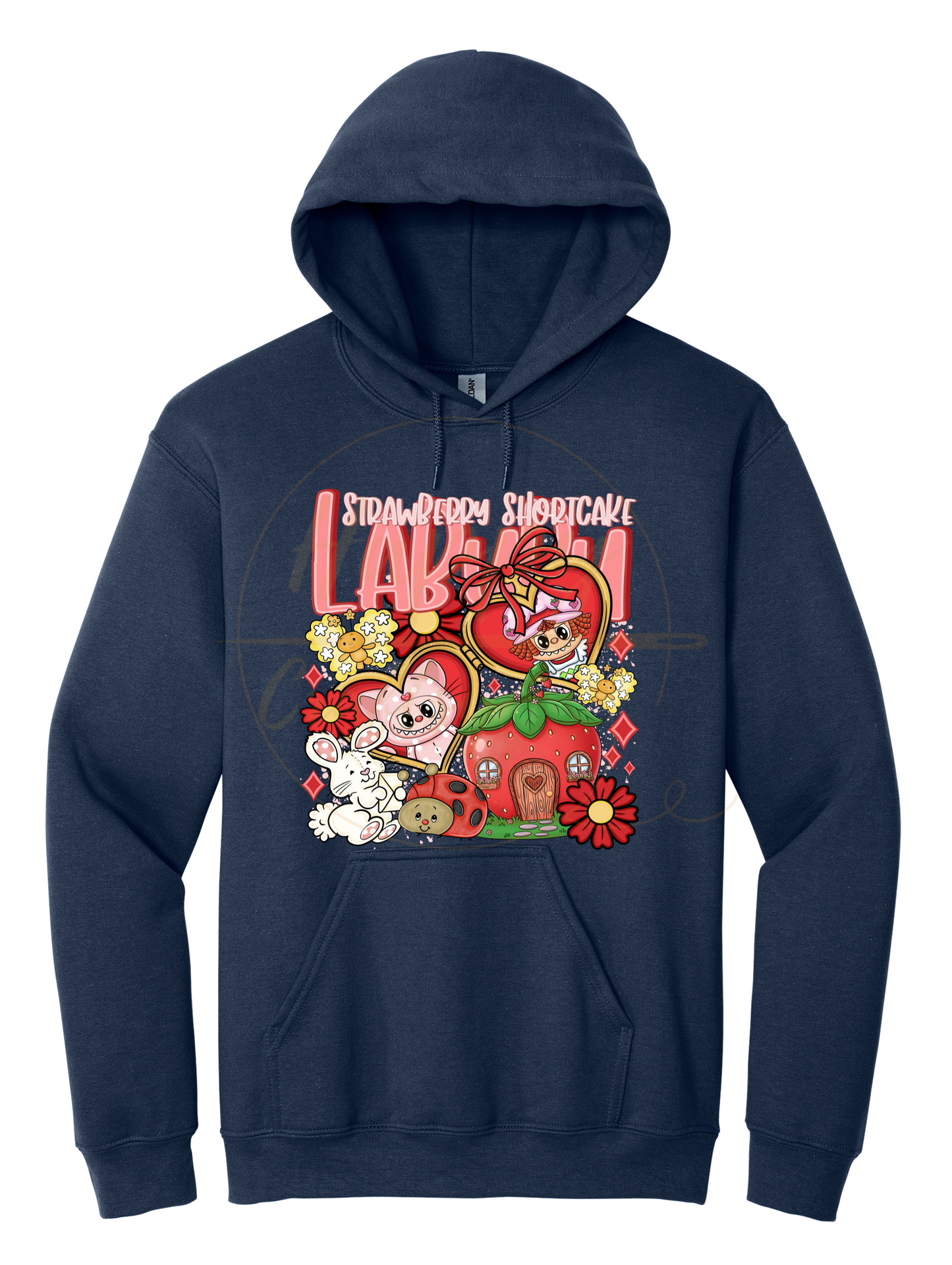Sweet Berry Garden Friends-554 Hoodie - 554-S-Navy, 554-M-Navy, 554-L-Navy, 554-XL-Navy, 554-2XL-Navy, 554-3XL-Navy