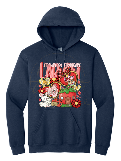 Sweet Berry Garden Friends-554 Hoodie - 554-S-Navy, 554-M-Navy, 554-L-Navy, 554-XL-Navy, 554-2XL-Navy, 554-3XL-Navy